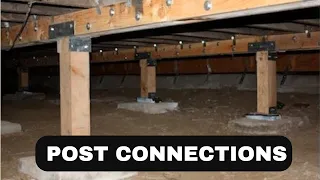 Seismic Retrofitting The Post to Beam Connections