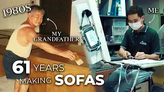 3 Generations of Hand-Made Sofa Makers in Singapore