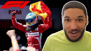 American FIRST REACTION to FERNANDO ALONSO BEST MOMENTS (Alonso Top 10 Moments of Brilliance)