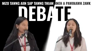 Mizo tawg aiin sap tawng thiam hneh a pawimawh zawk Debate | Pachhunga University College