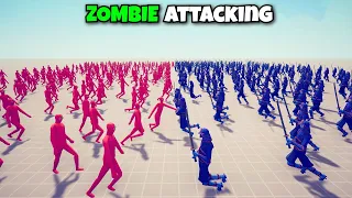 MELEE UNITS VS ZOMBIES - Totally Accurate Battle Simulator TABS