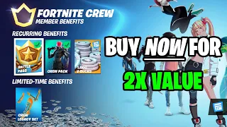 Why You Should Buy the Fortnite Crew Pack TODAY! | Chapter 4 Crew Pack Value Guide