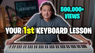 Your 1st Beginner Keyboard Piano Lesson - Getting Started