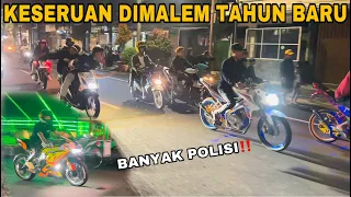 GEBER DIMALEM TAHUN BARU HAMPIR DIBERENTIIN POLISI