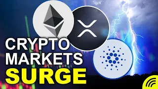 Crypto Markets SURGE! Watch out for these Key Levels for BTC ETH XRP ADA + MORE!!