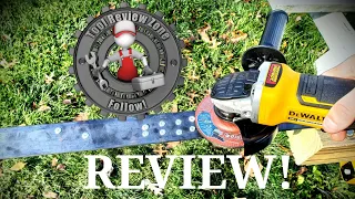 DEWALT 20V Max XR Cordless Brushless 4-1/2” Angle Grinder REVIEW! (DCG413B)  #toolreviews #dewalt