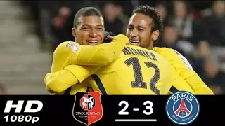 Rennes vs PSG 2-3 (30/1/2018)