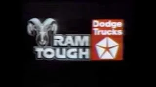 Dodge Truck Commercial From The 80's - Ram Tough