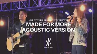 Made For More (Acoustic Version) LIVE by Josh Baldwin