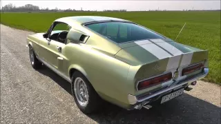 1967 Shelby GT500 revving and accelerations