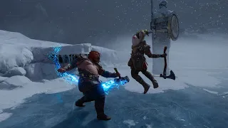 Kratos vs. Thor - Aggressive Combat with Animation Cancels (GMGOW) - God of War Ragnarok