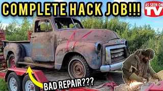 You WON'T BELIEVE What I Did To These Rare Classic Truck Running Boards! 1948 GMC Restoration