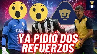 💥💣2 REFUERZOS💣💥 LOS DOS FUTBOLISTAS QUE PIDIÓ EL TUCA FERRETTI A LA DIRECTIVA DE PUMAS