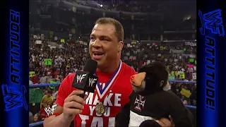 Kurt Angle talks about Stephanie and Triple H's new baby | SmackDown! (2002)