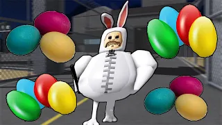 EASTER EGGS UPDATE - How to get ALL 10  NEW EASTER EGG in Find The Barry's Prison Obby - ROBLOX