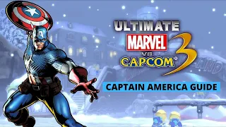 (Ultimate Marvel vs Capcom 3) Captain America complete guide
