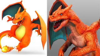 POKEMON CHARACTERS IN THEIR REAL LIFE, REALISTIC AND FAN ARTS VERSIONS #2