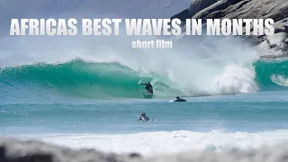 AFRICAS BEST WAVES IN MONTHS with Pro surfers [4k]