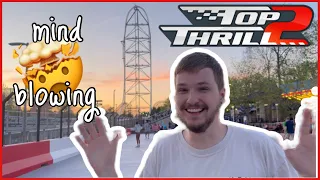 I Rode TOP THRILL 2 - Passholder Preview - Cedar Point's INSANE New Roller Coaster!