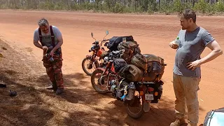 9,000km on Honda CT110 Postie Bikes ONLY 39 EPISODE 05 "We made it to the tip!!!"