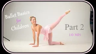 Pre Ballet for Children / Part 2 / Vaganova Ballet Academy. Stretching and flexibility exercises.