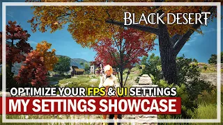 All My Game Settings & UI Optimization | Black Desert