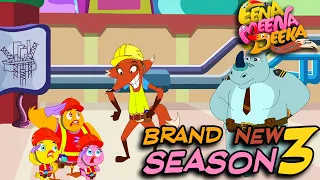 Oil Mess | BRAND NEW - Season 3 | Eena Meena Deeka Official | Funny Cartoons for Kids