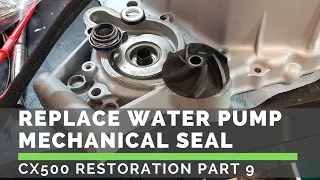 Replace Water Pump Mechanical Seal - CX500 Part 9