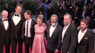 Mel Gibson, Andrew Garfield, Vince Vaughn and more on the red carpet at the Venice Film Festival