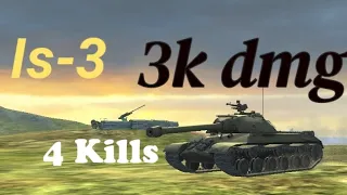 [World Of Tanks Blitz] • Is-3 • 3k Dmg • 4 Kills • Mastery Badge: Ace Tanker.