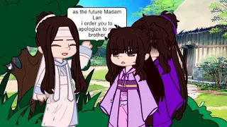 😡she really didn't want to make it easy😡 | gacha club | mdzs | fem WWX | ft. su she | modaozsuhi