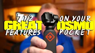 TIPS and TRICKS about the DJI OSMO POCKET (or Pocket 2)