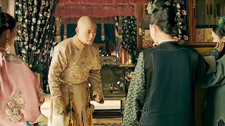 She uses Yingluo's embroidery to please emperor,emperor sees through it and hates her!