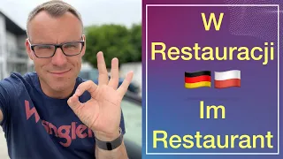 🇩🇪🇵🇱 W restauracji | im Restaurant | Język niemiecki | Jak zamówić jedzenie i picie