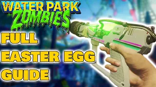 WATER PARK ZOMBIES EASY EASTER EGG GUIDE! (INFINITE WARFARE MEETS BLACK OPS 3!)