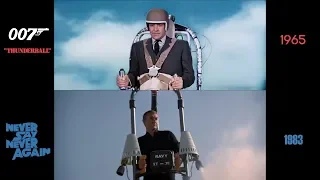 Thunderball (1965) / Never Say Never Again (1983): side-by-side comparison