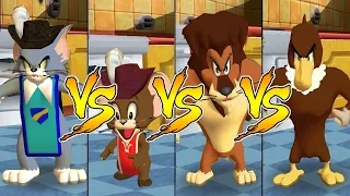 Tom and Jerry in War of the Whiskers Tom Vs Jerry Vs Eagle Vs Lion (Master Difficulty)