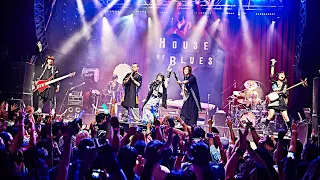 Wagakki Band - 華火 (Hanabi) + 反撃の刃 (Hangeki no Yaiba) / 1st US Tour 衝撃 -DEEP IMPACT- [ENG SUB CC]