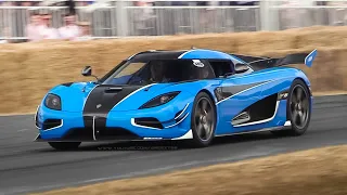 Koenigsegg at Festival of Speed: Agera RSN, Regera, Agera Final Edition 'Thor' & Agera RS!