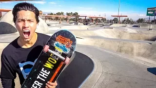 Biggest Skatepark! Middle of Desert!!