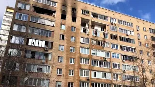 Последствия взрыва в жилом доме на Зеленой улице в Химках