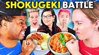 Shokugeki Battle! - Chef Ash Vs. Brian! | People vs Food