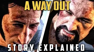 A WAY OUT Story EXPLAINED in 6 minutes | Game Explain Series