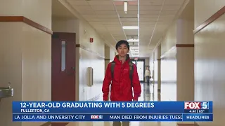 12-Year-Old To Graduate From College With 5 Degrees