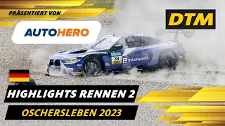 DTM Oschersleben Highlights präsentiert von Autohero: Christian Engelhart gewinnt Rennen 2