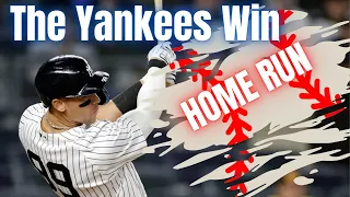 Yankees Win Aaron Judge Crushes First Career Walk-Off Home Run to Beat Blue Jays