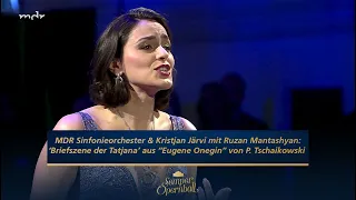 Ruzan Mantashyan mit "Briefszene der Tatjana" von Tschaikowski | Semperopernball 2020 | MDR