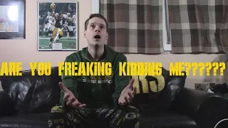 PACKERS FAN REACTION TO VIKINGS 61 YARD TOUCHDOWN WIN TO STEFON DIGGS (NFL DIVISIONAL ROUND)