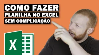 COMO fazer PLANILHA no EXCEL (SEM COMPLICAÇÃO)