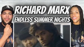 FIRST TIME HEARING Richard Marx -  Endless Summer Nights REACTION